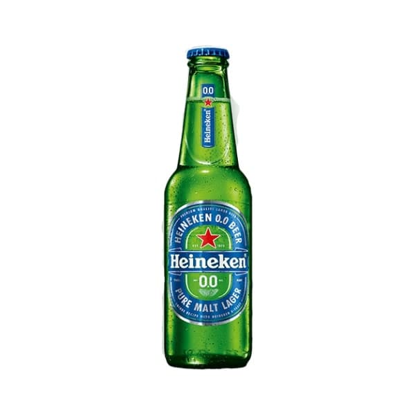 Heineken Zero beer bottle