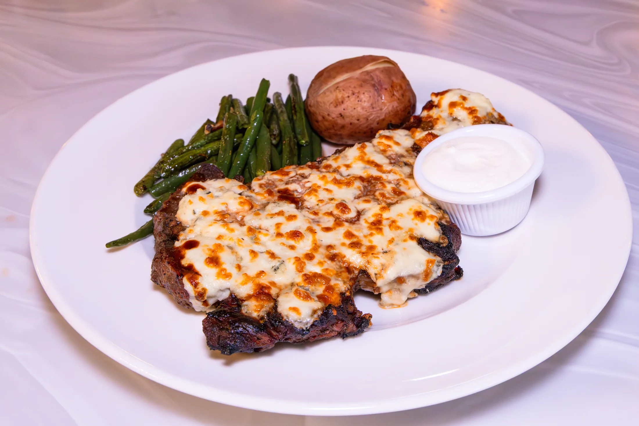 Chicken parmesan entrée at Jameson's Bar & Grill